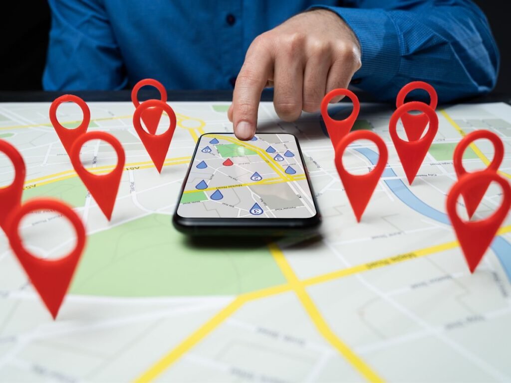 Pozycjonowanie wizytowki google maps UK