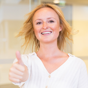 Zadowolony klient w portfolio stron internetowych